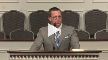 Christ in the Presence of God for Us by Bro. Justin Cooper